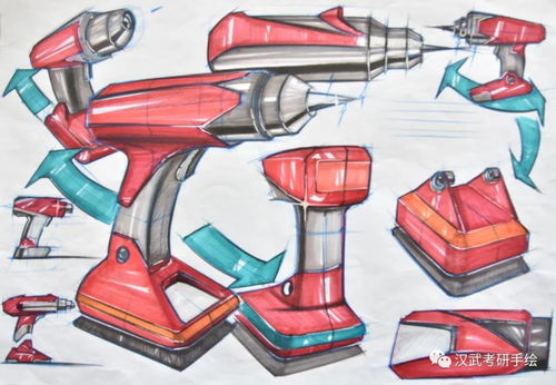 汉武手绘设计考研产品班暑假一期打卡,努力就能进步,坚持确保胜利