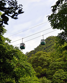 山间缆车
